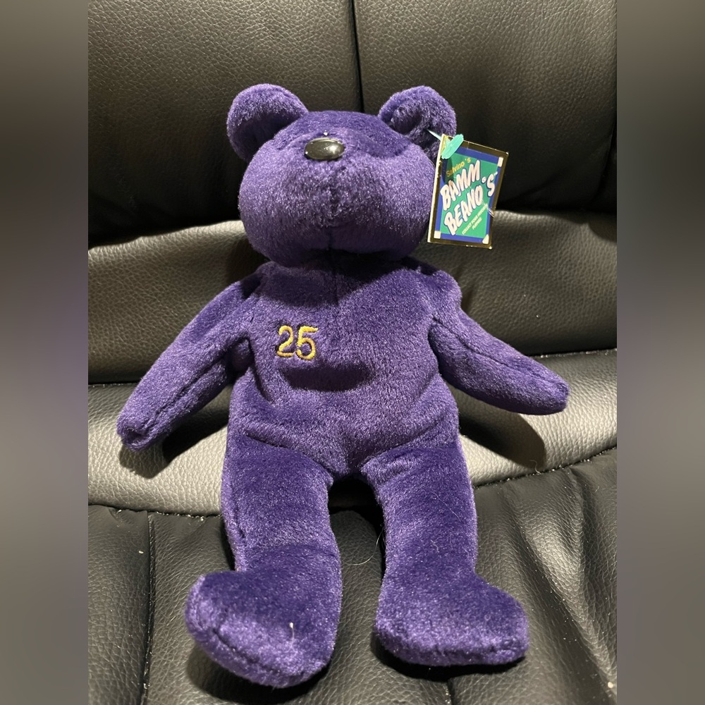 Mark McGWIRE #25 Rare 1998
HolidaySalvino's Bamm Beano's
Beanie Bear 9"